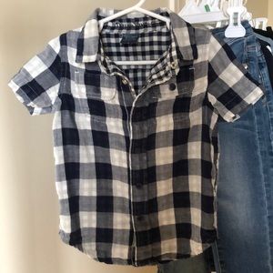 Gingham Buffalo Plaid Top by Tailor Vintage